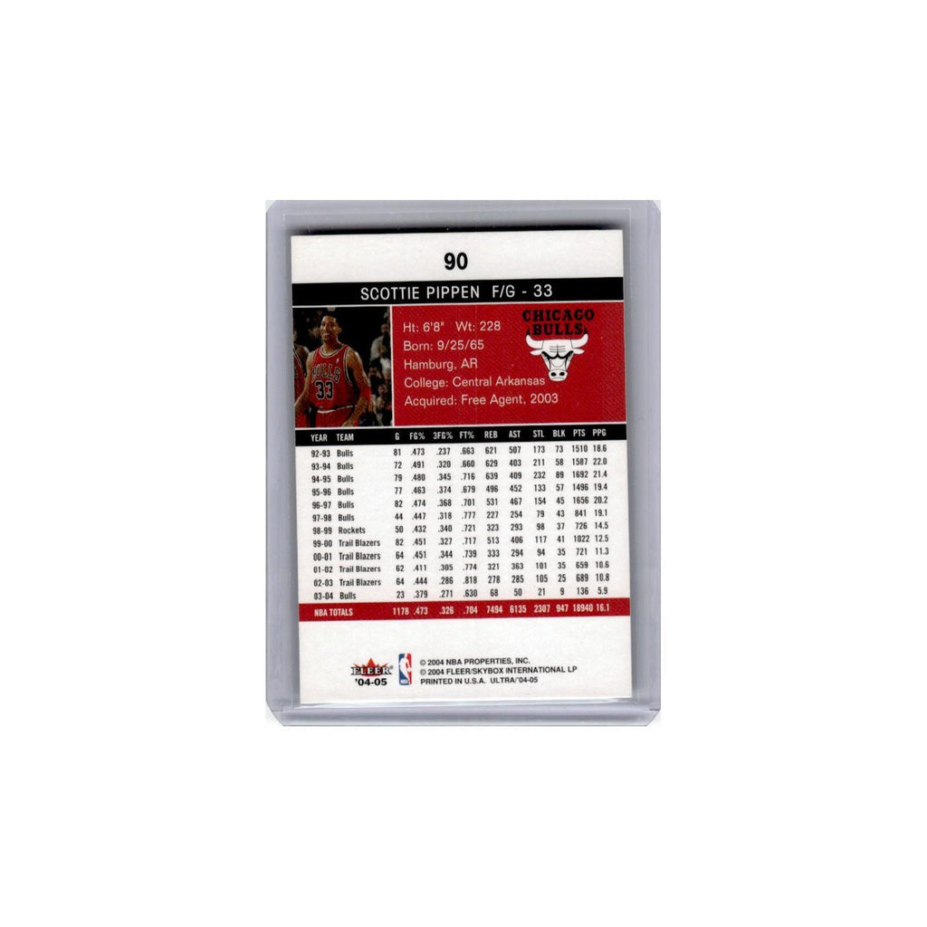2004 Ultra Scottie Pippen Bulls #90