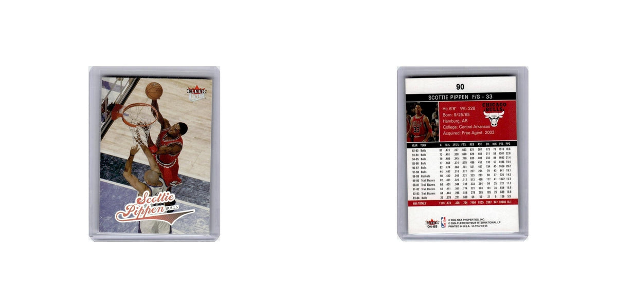 2004 Ultra Scottie Pippen Bulls #90
