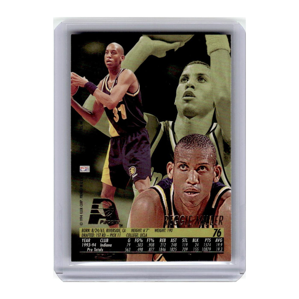 1994 Fleer Ultra Reggie Miller Pacers #76