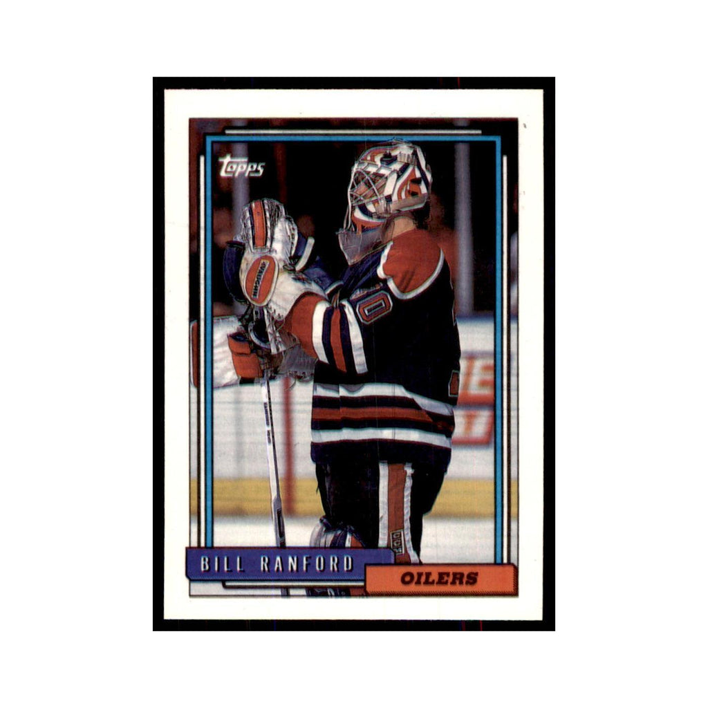 Bill Ranford 1992 Topps #126 Hockey Cards Hockey Card NM