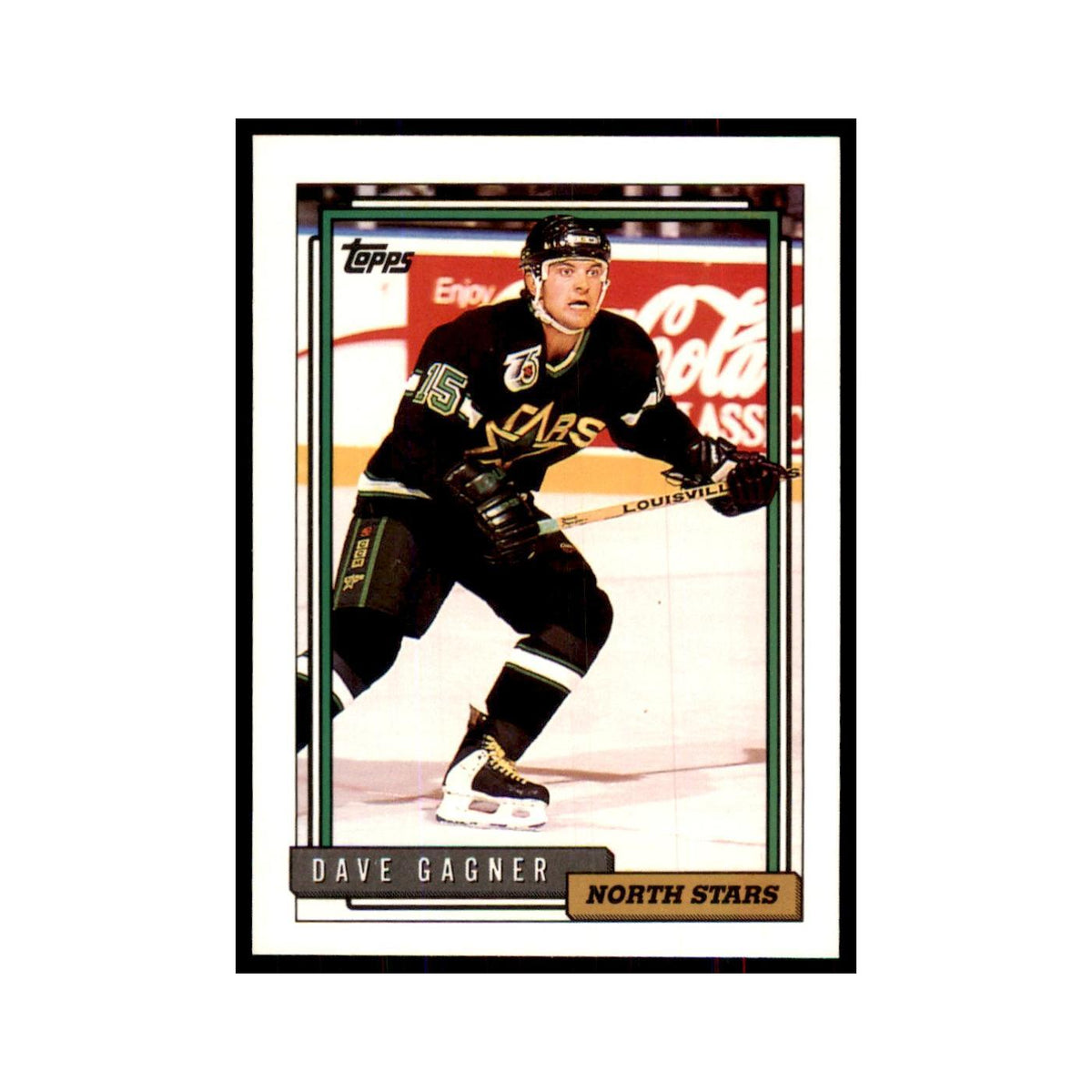 Dave Gagner 1992 Topps #254 Hockey Cards Hockey Card NM