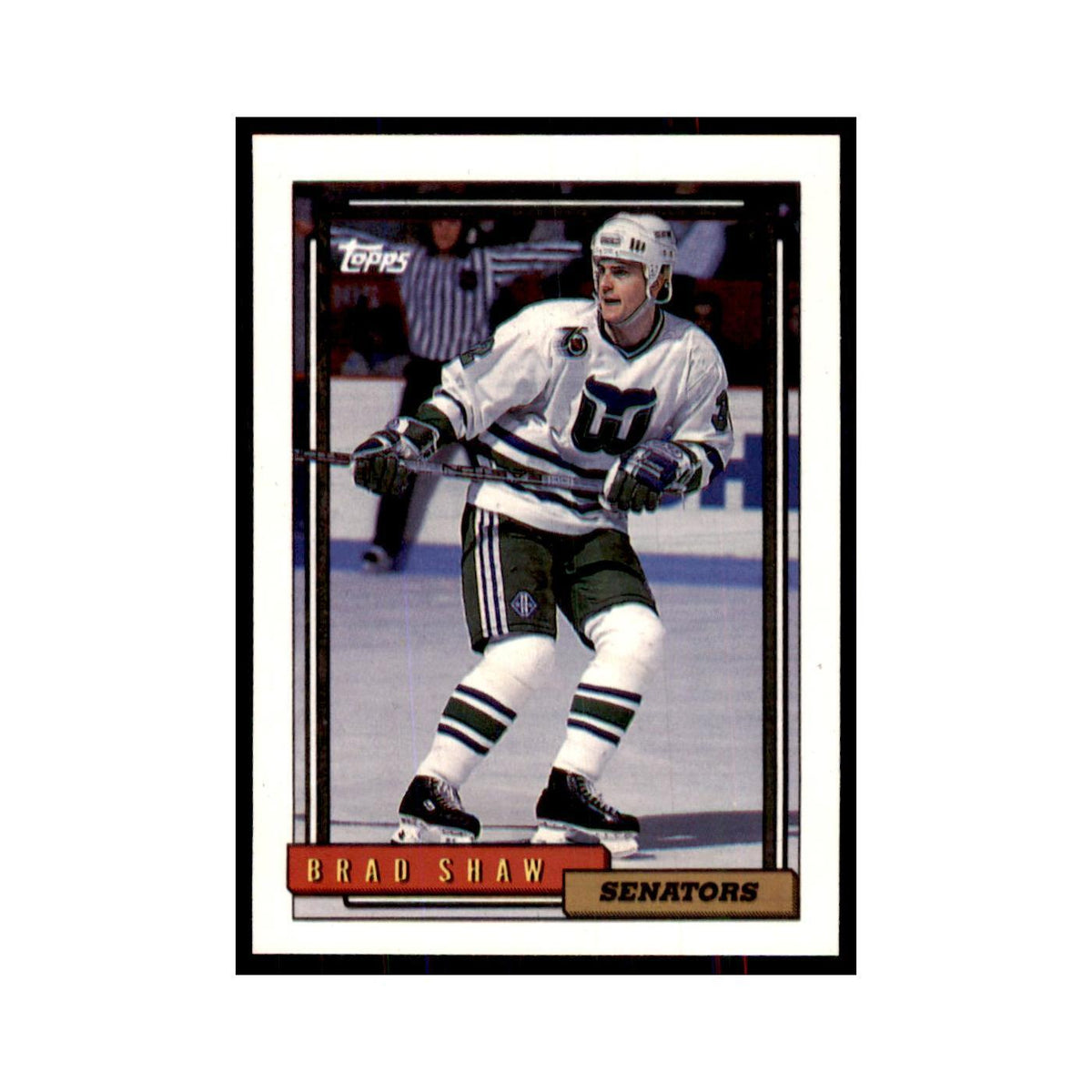 Brad Shaw 1992 Topps #89 Hockey Cards Hockey Card NM