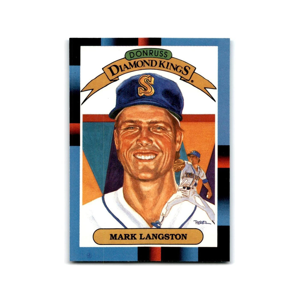 Mark Langston 1988 Leaf #20 Seattle Mariners Baseball Card NM