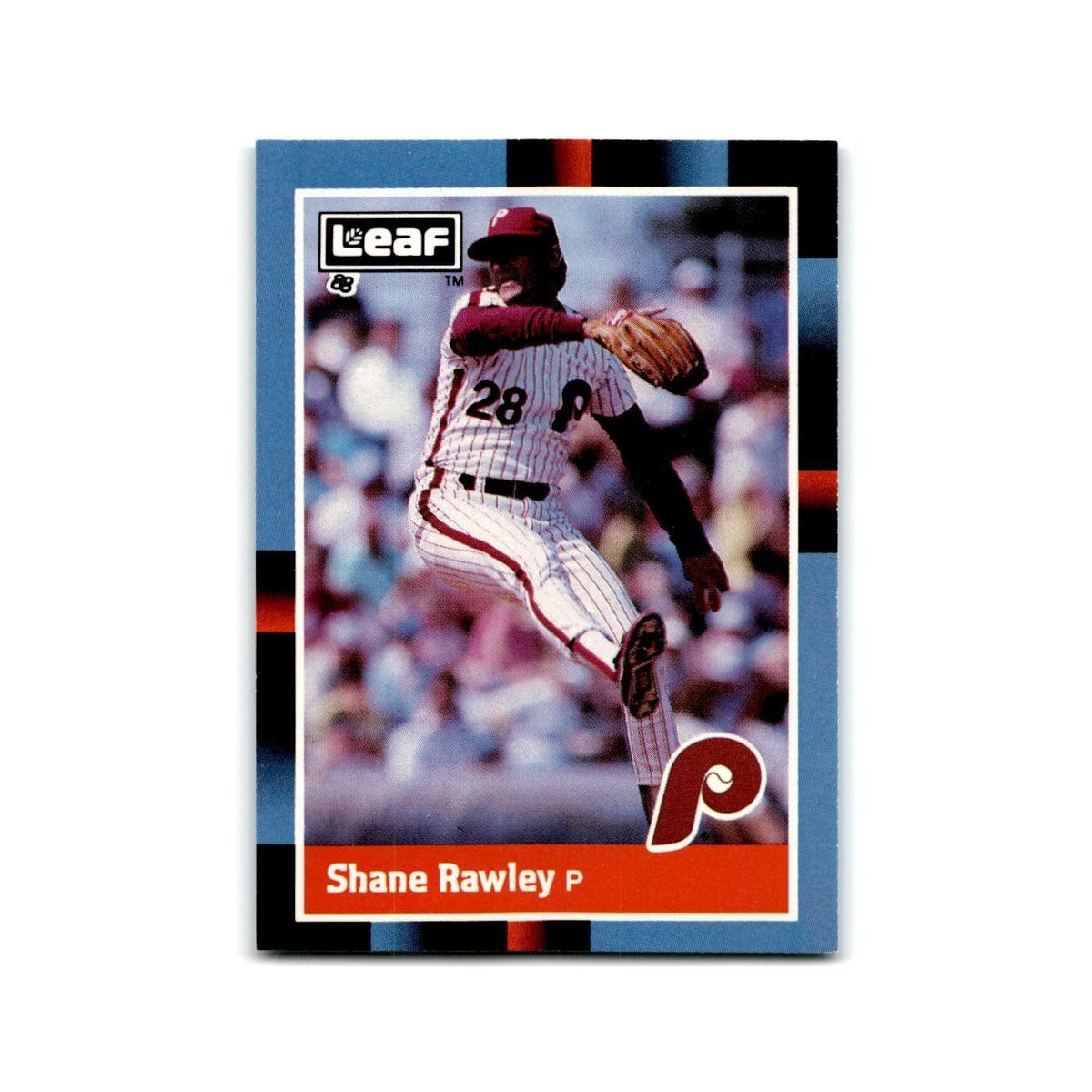 Shane Rawley 1988 Leaf #92 Philadelphia Phillies Baseball Card NM