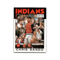 Chris Bando 1986 O-Pee-Chee #211 Cleveland Indians Baseball Card NM