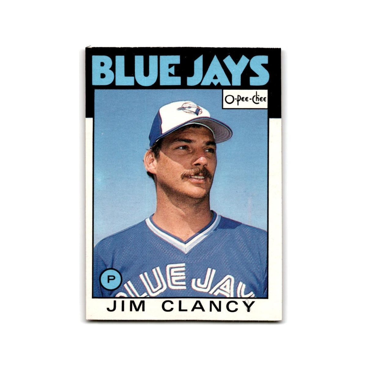Jim Clancy 1986 O-Pee-Chee #213 Toronto Blue Jays Baseball Card NM