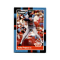 Julio Franco 1988 Leaf #71 Cleveland Indians Baseball Card NM