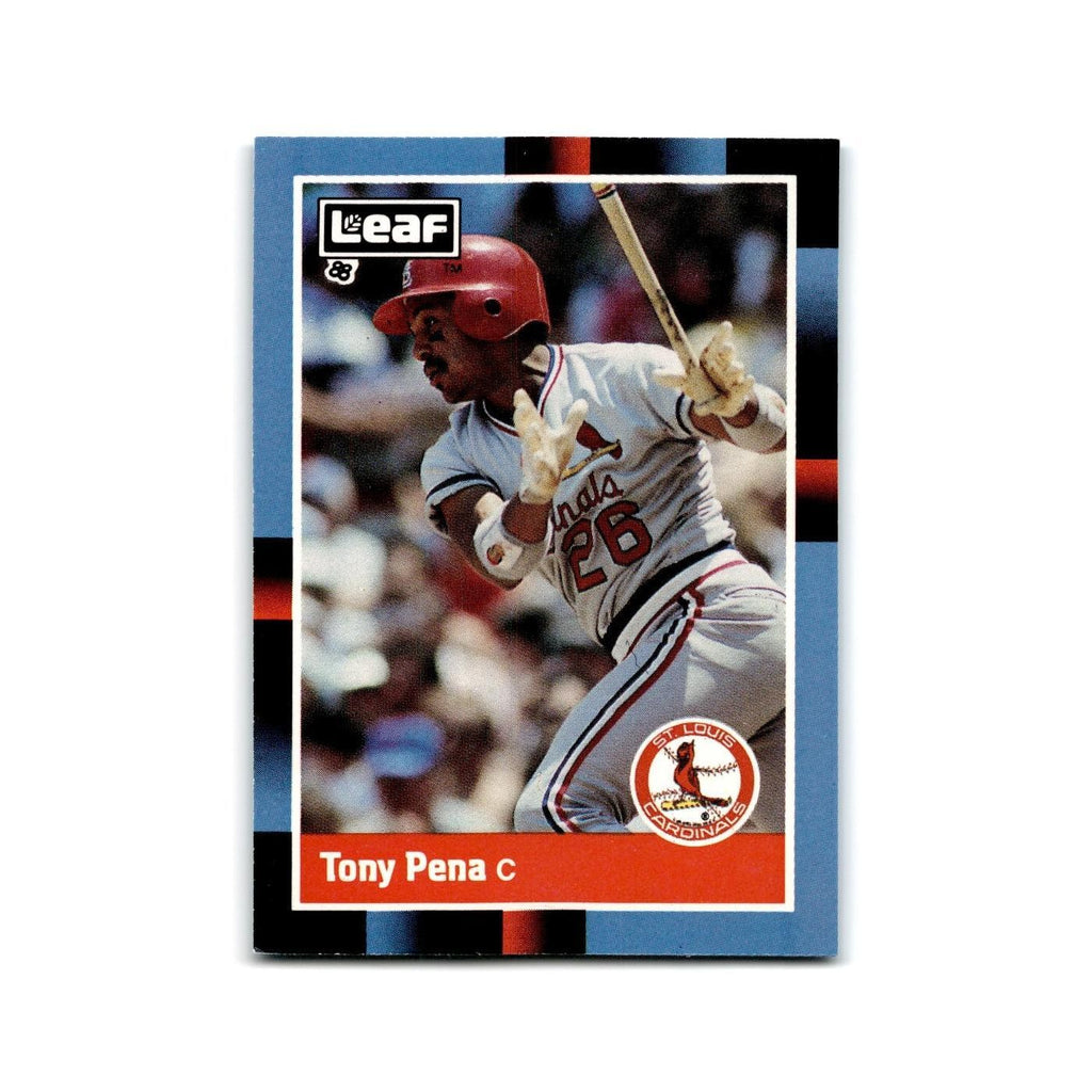 Tony Pena 1988 Leaf #95 St. Louis Cardinals Baseball Card NM