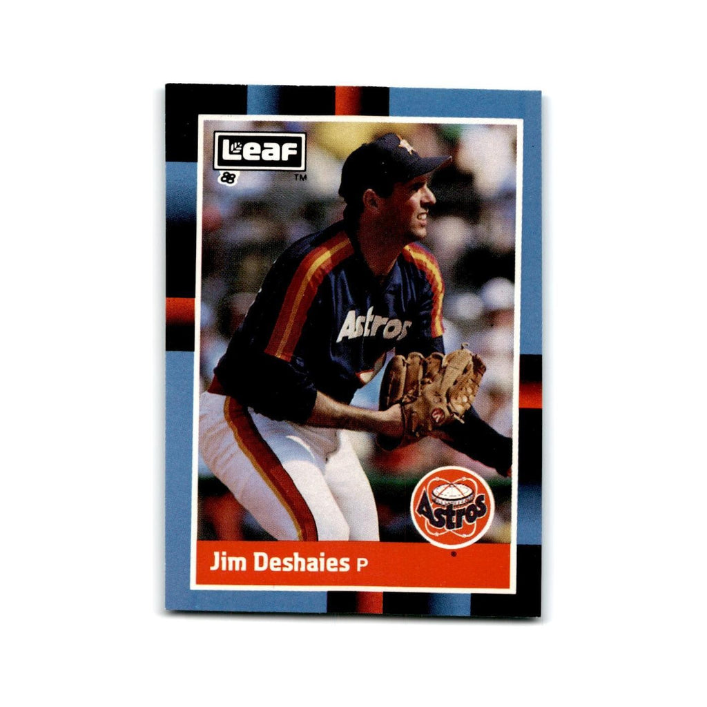 Jim Deshaies 1988 Leaf #96 Houston Astros Baseball Card NM