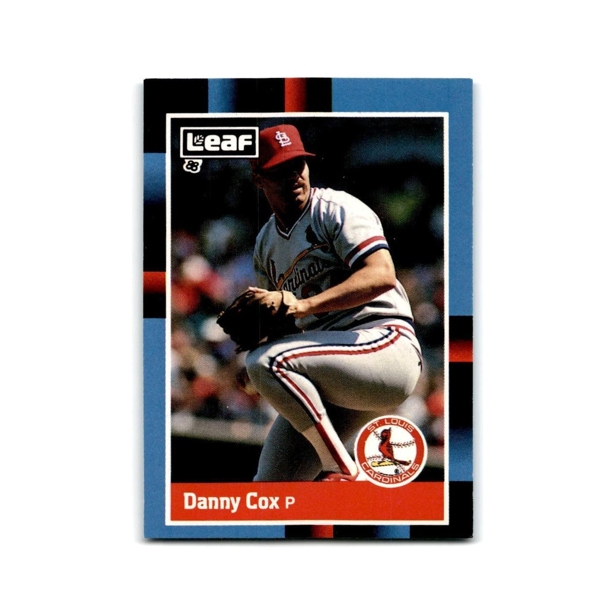 Danny Cox 1988 Leaf #72 St. Louis Cardinals Baseball Card NM