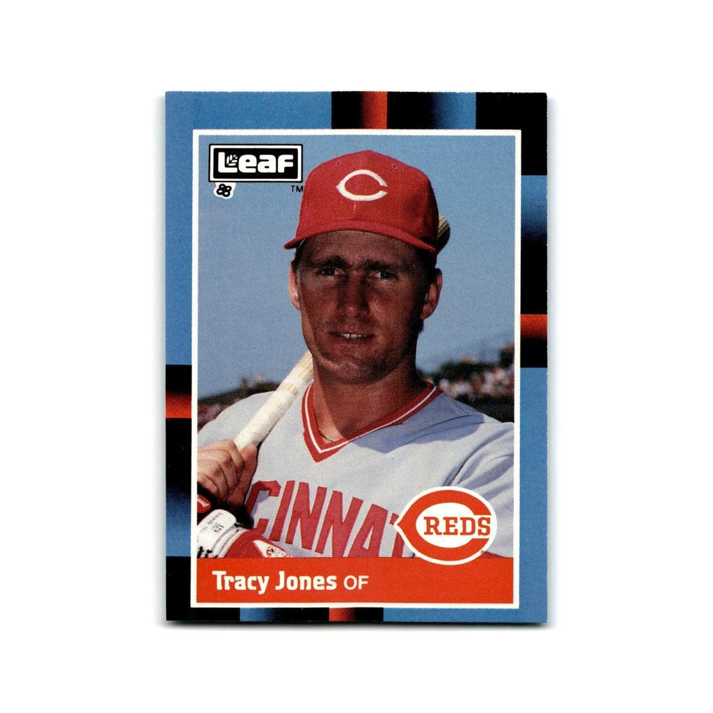 Tracy Jones 1988 Leaf #107 Cincinnati Reds Baseball Card NM