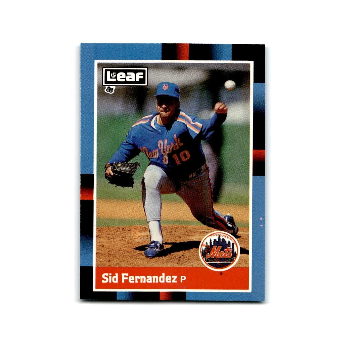 Sid Fernandez 1988 Leaf #63 New York Mets Baseball Card NM