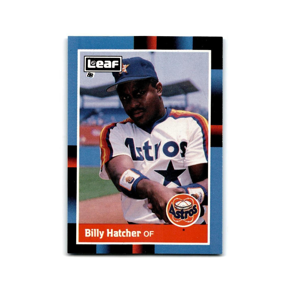 Billy Hatcher 1988 Leaf #110 Houston Astros Baseball Card NM