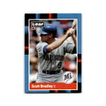 Scott Bradley 1988 Leaf #75 Seattle Mariners Baseball Card NM