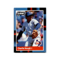 Charlie Hough 1988 Leaf #89 Texas Rangers Baseball Card NM