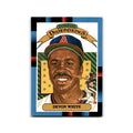 Devon White 1988 Leaf #8 California Angels Baseball Card NM