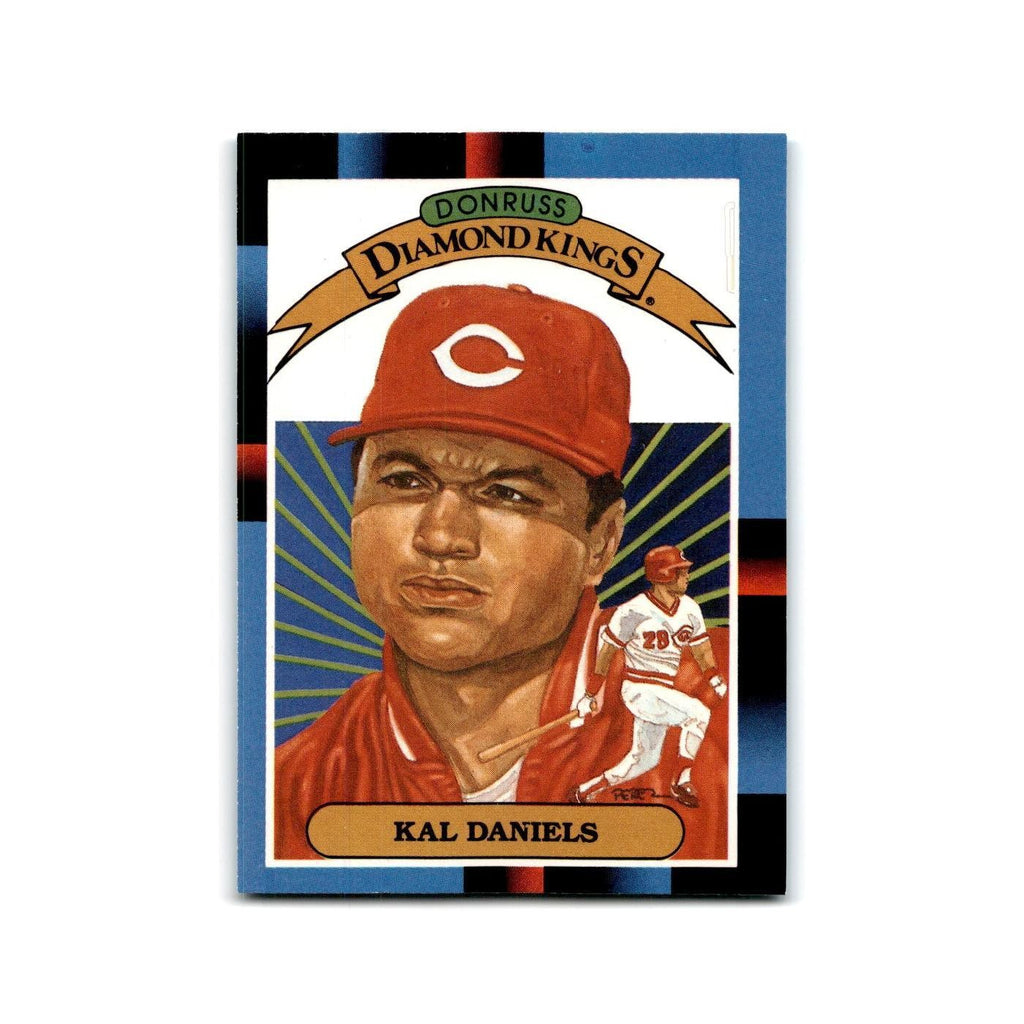 Kal Daniels 1988 Leaf #14 Cincinnati Reds Baseball Card NM