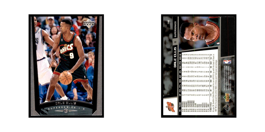 1998 Upper Deck Dale Ellis Basketball Cards #196
