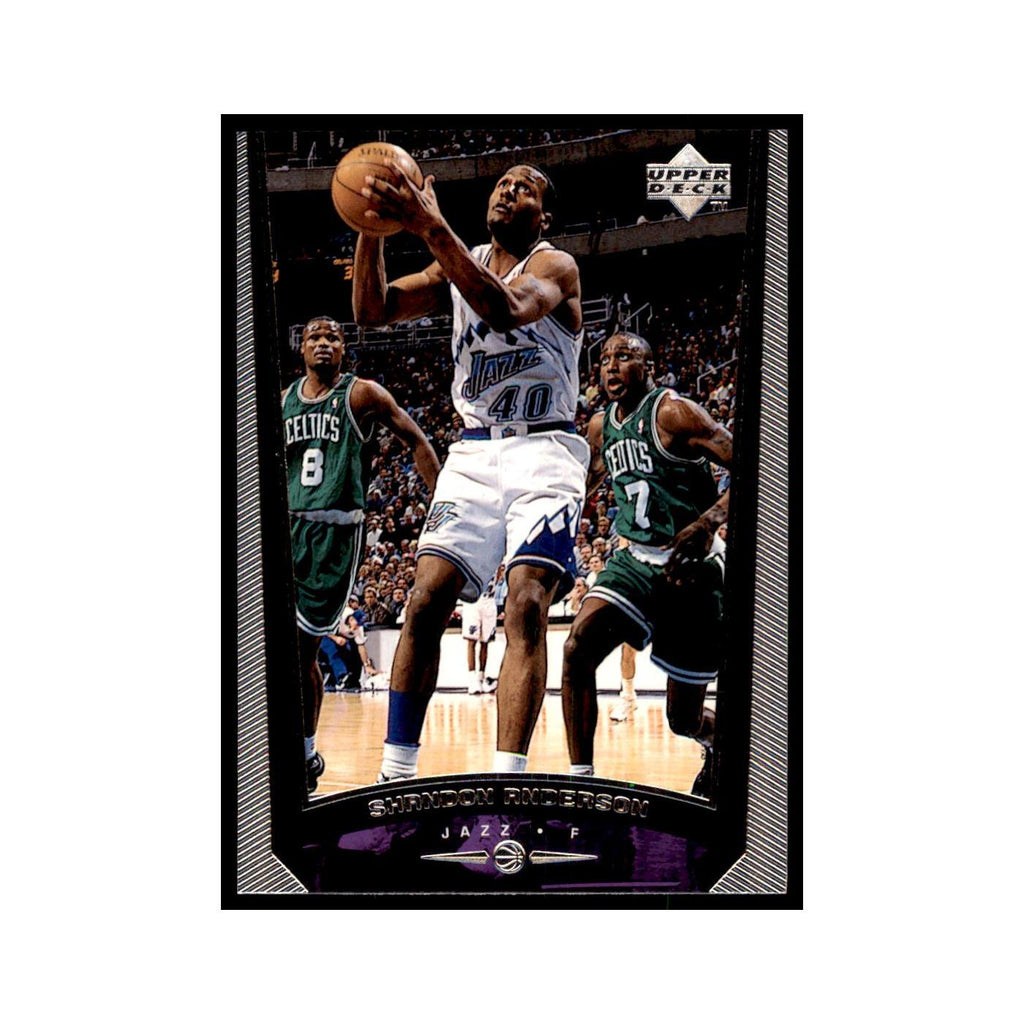 1998 Upper Deck Shandon Anderson Basketball Cards #197