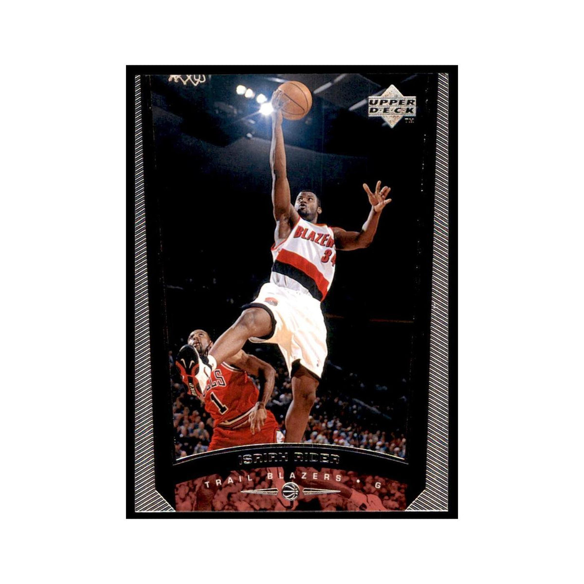 1998 Upper Deck Isaiah Rider Basketball Cards #279