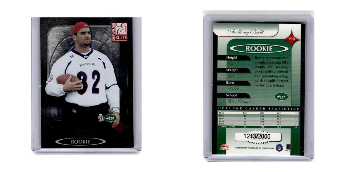 2000 Donruss Elite Anthony Becht /2000 #198