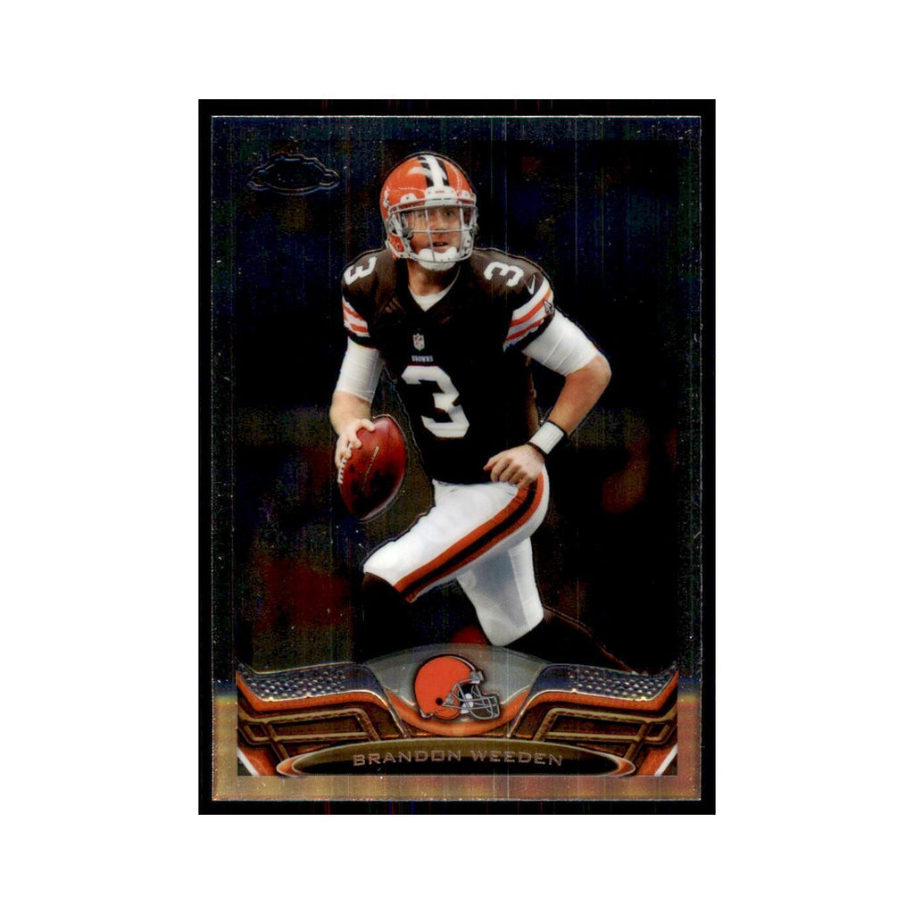 2013 Topps Chrome Brandon Weeden Football Cards #53