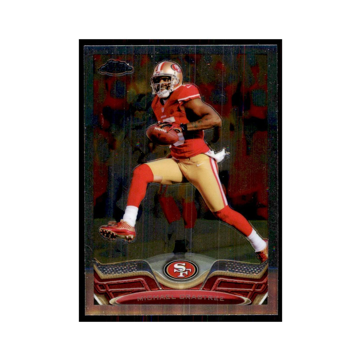 2013 Topps Chrome Michael Crabtree Football Cards #179