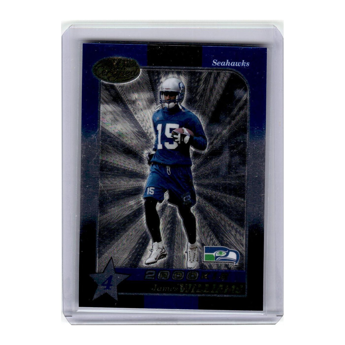2000 Leaf Certified James Williams /1500 Seahawks #211