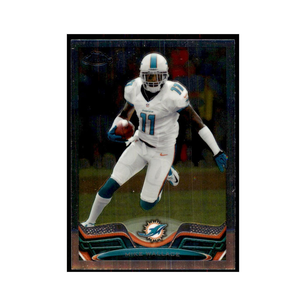 2013 Topps Chrome Mike Wallace Football Cards #155