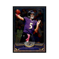 2013 Topps Chrome Joe Flacco Football Cards #82