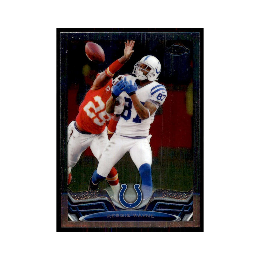 2013 Topps Chrome Reggie Wayne Football Cards #141
