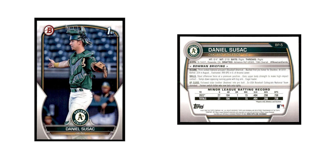 2023 Bowman Daniel Susac Bowman 1st Baseball Cards #BP-5