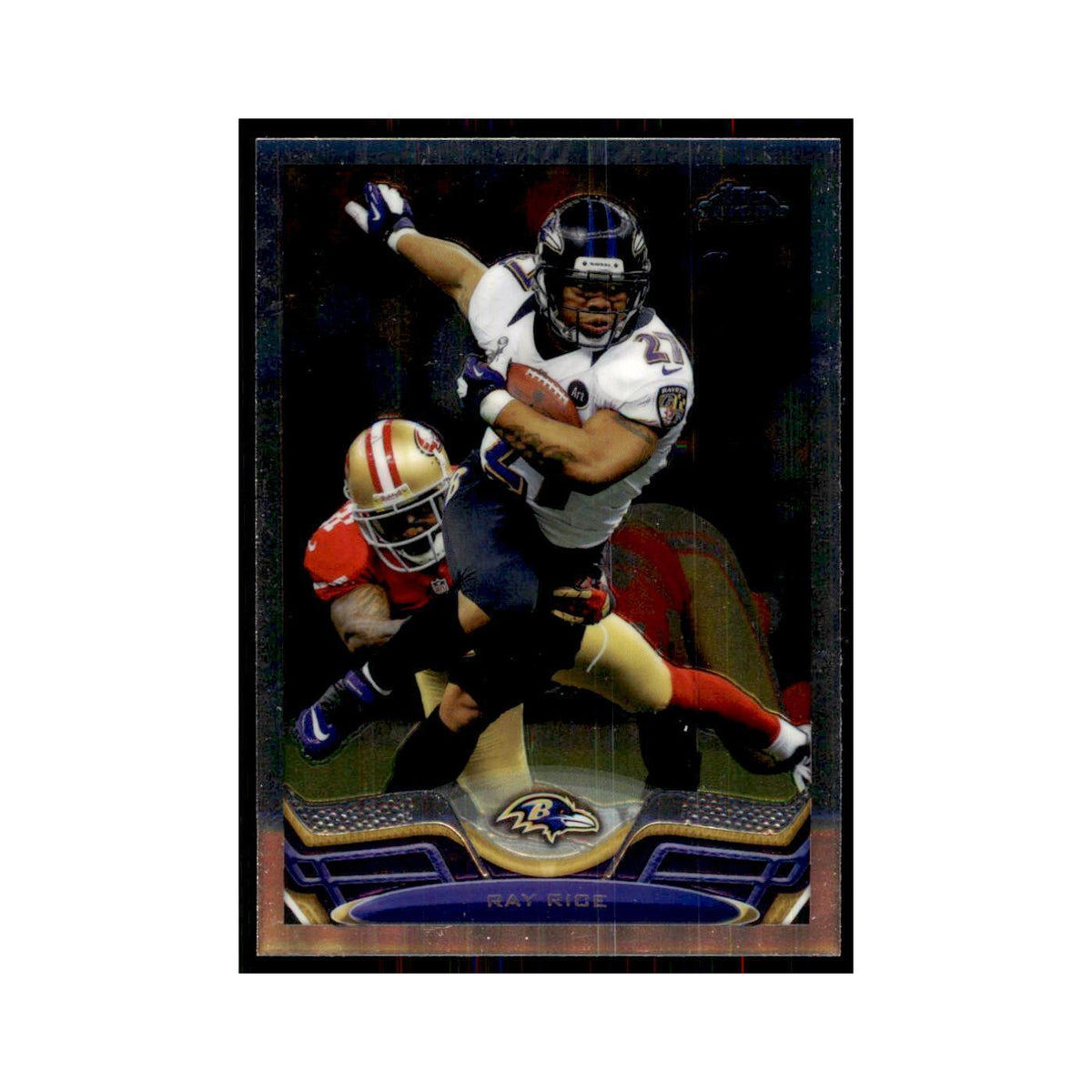 2013 Topps Chrome Ray Rice Football Cards #83