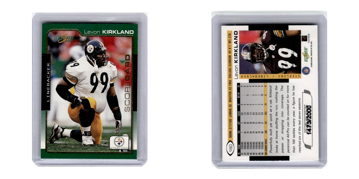 2000 Donruss Elite Levon Kirkland /2000 Steelers #160