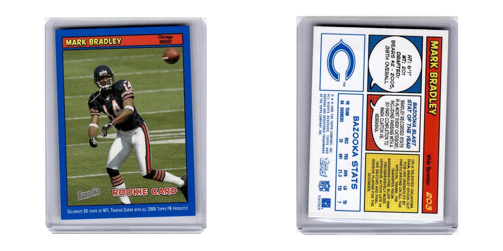 2005 Topps Bazooka Mark Bradley Bears #203