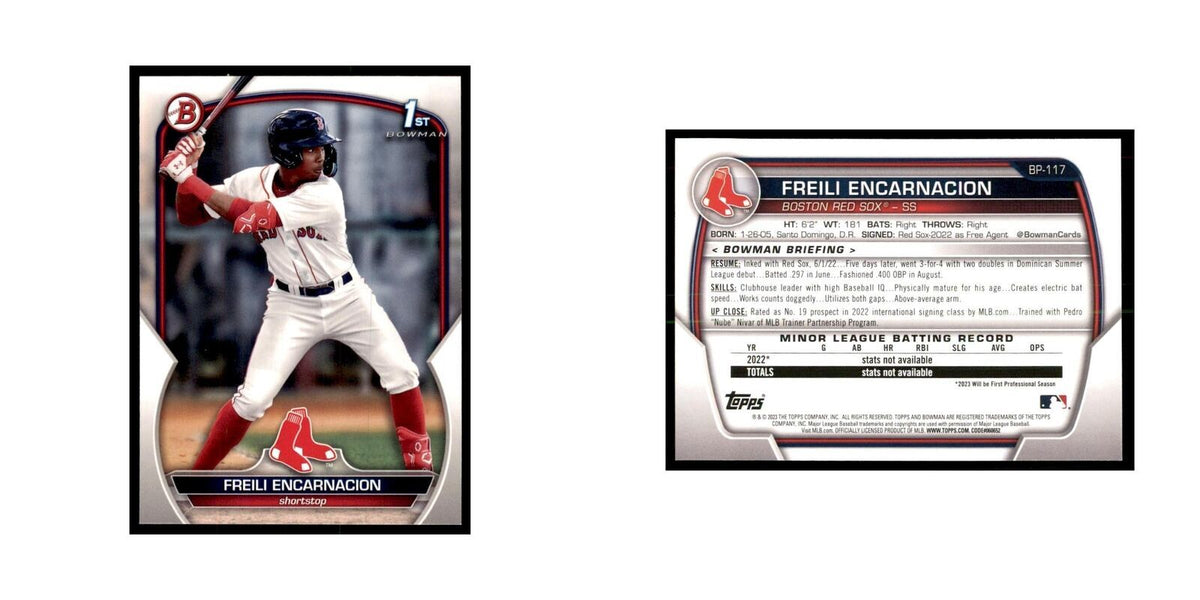 2023 Bowman Freili Encarnacion Bowman 1st Baseball Cards #BP-117
