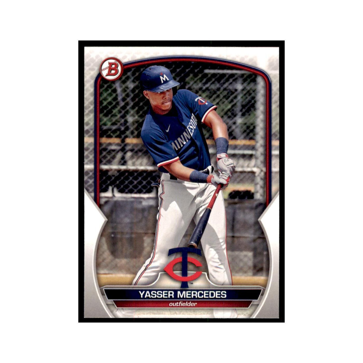 2023 Bowman Yasser Mercedes Baseball Cards #BP-99