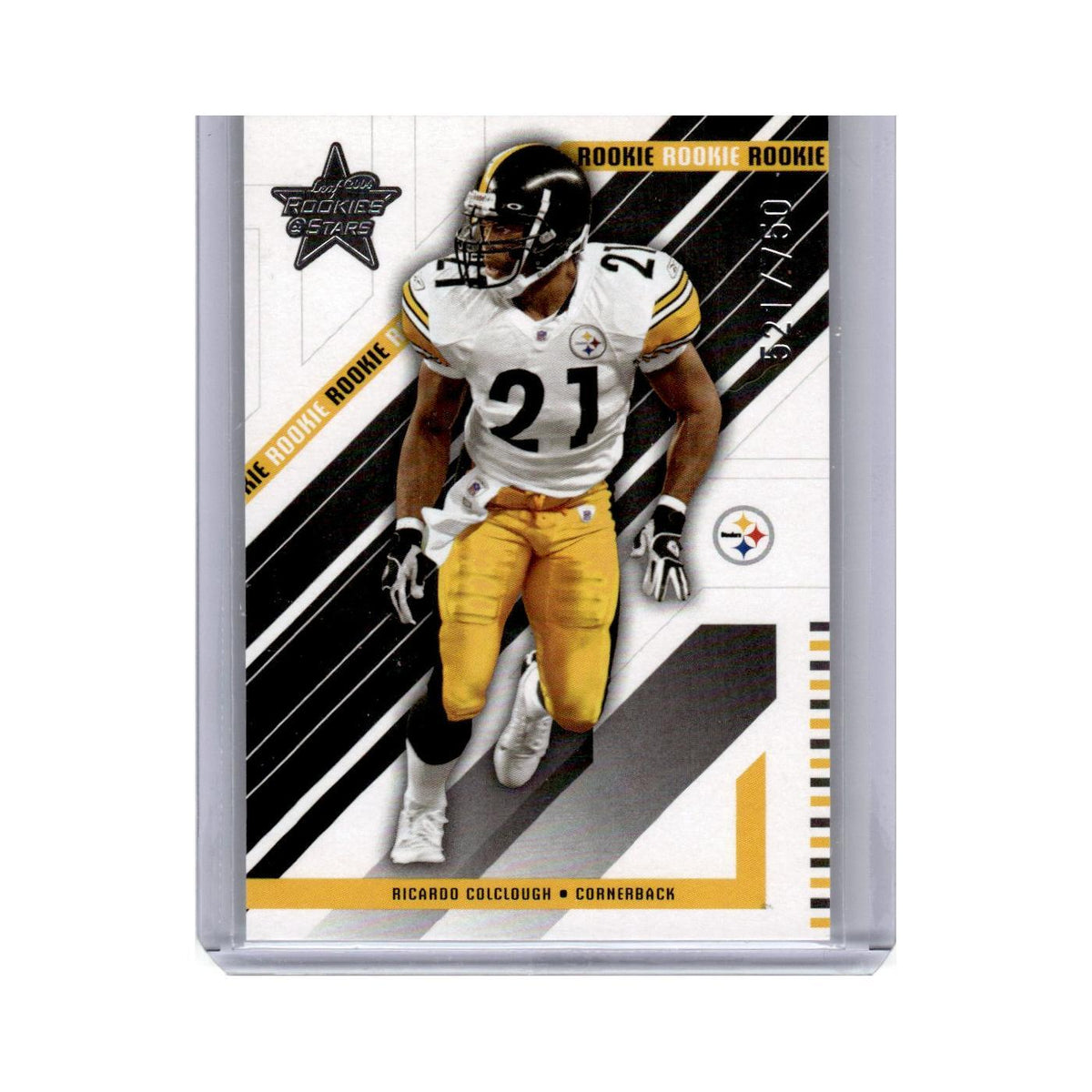 2004 Leaf Rookies Stars Ricardo Colclough /750 Steelers #238