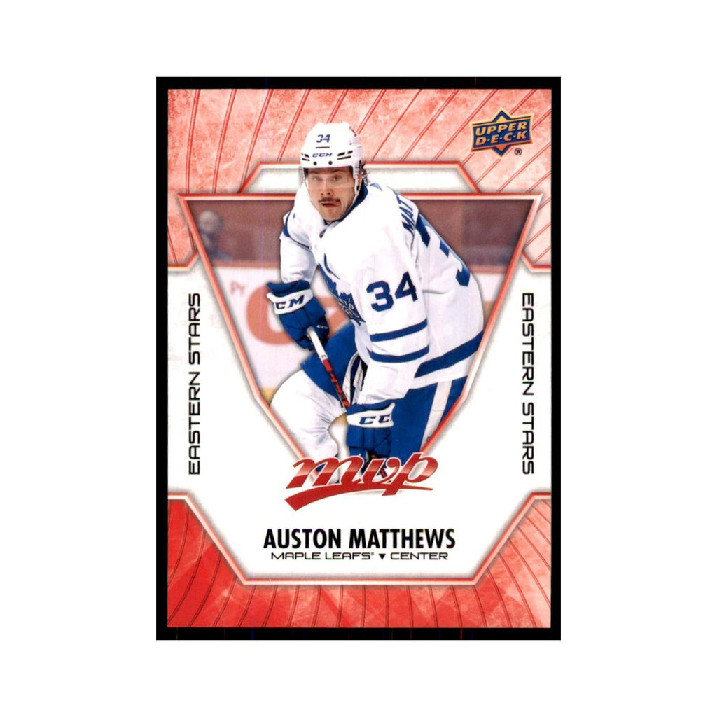 Auston Matthews 2021 Upper Deck MVP #ES-1 Hockey Cards Hockey Card NM