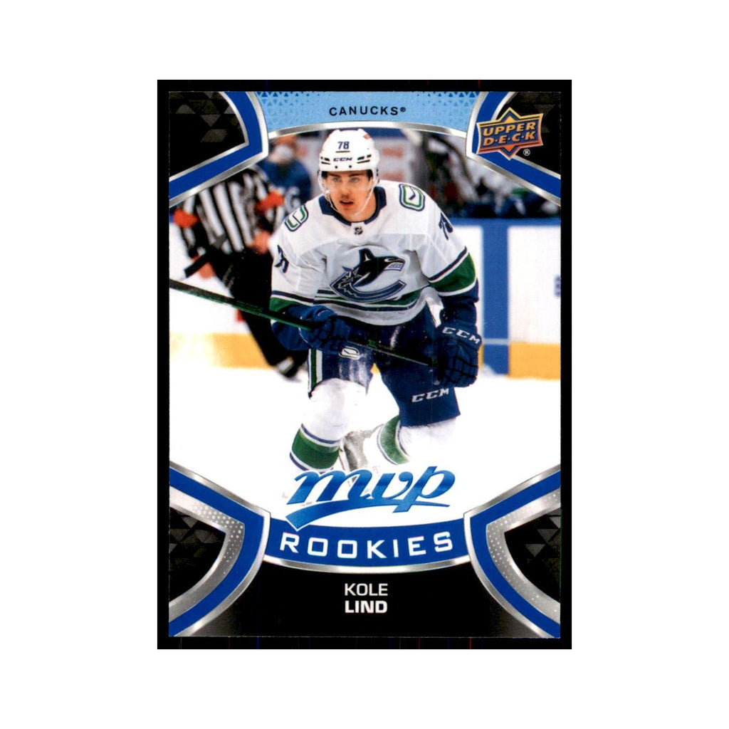 Kole Lind Rookie 2021 Upper Deck MVP #226 Hockey Cards Hockey Card NM