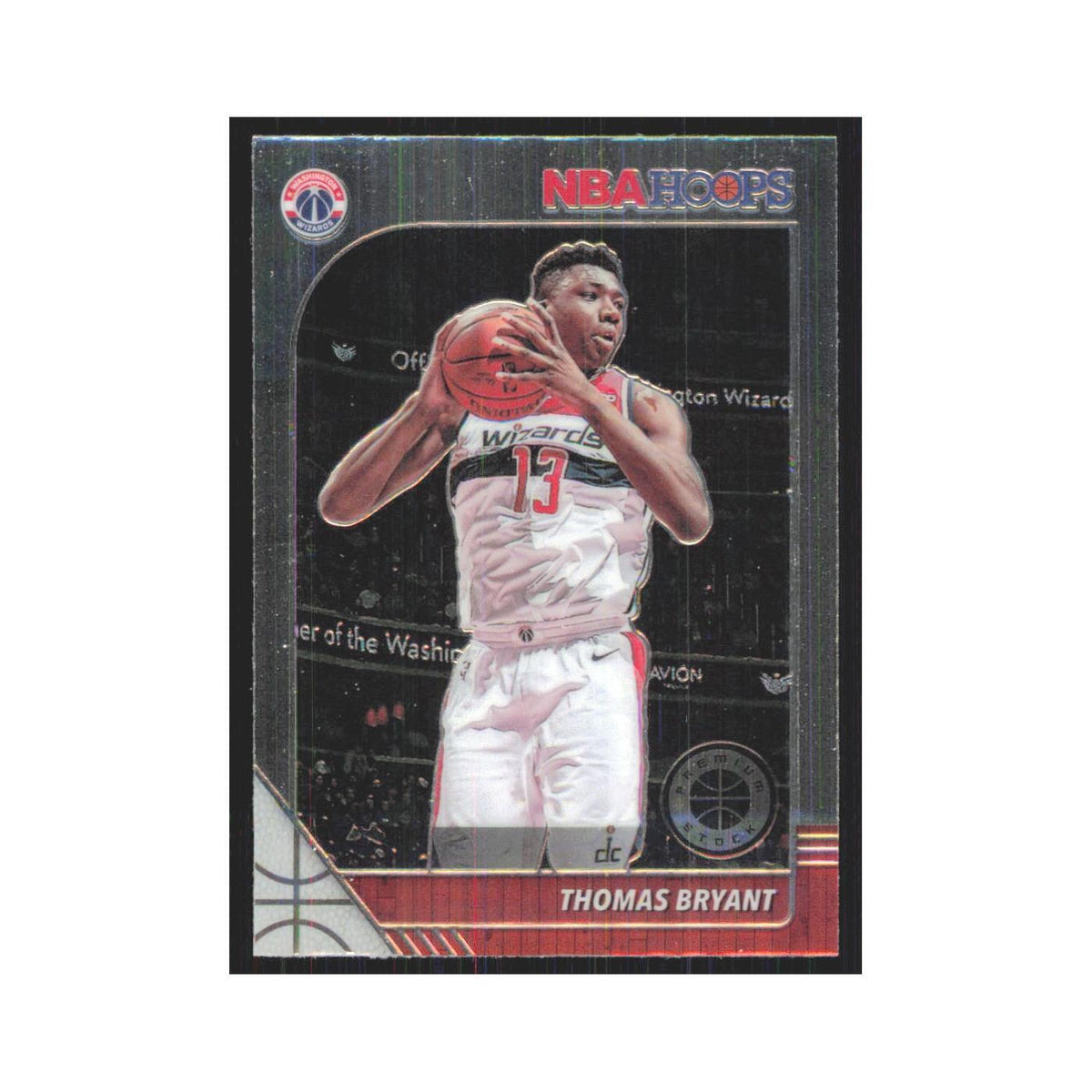 Thomas Bryant 2019 NBA Hoops Premium #193 Washington Wizards Basketball Card NM
