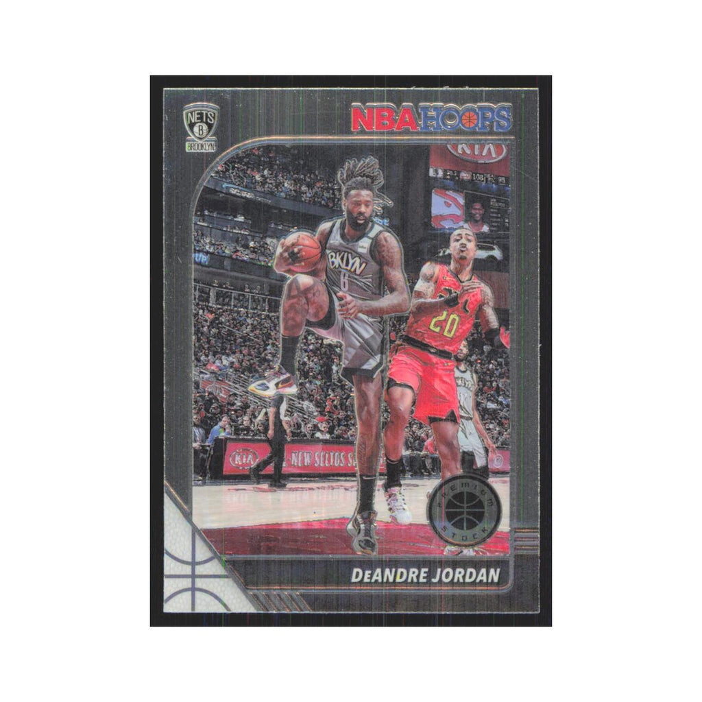 DeAndre Jordon 2019 NBA Hoops Premium #122 Brooklyn Nets Basketball Card NM