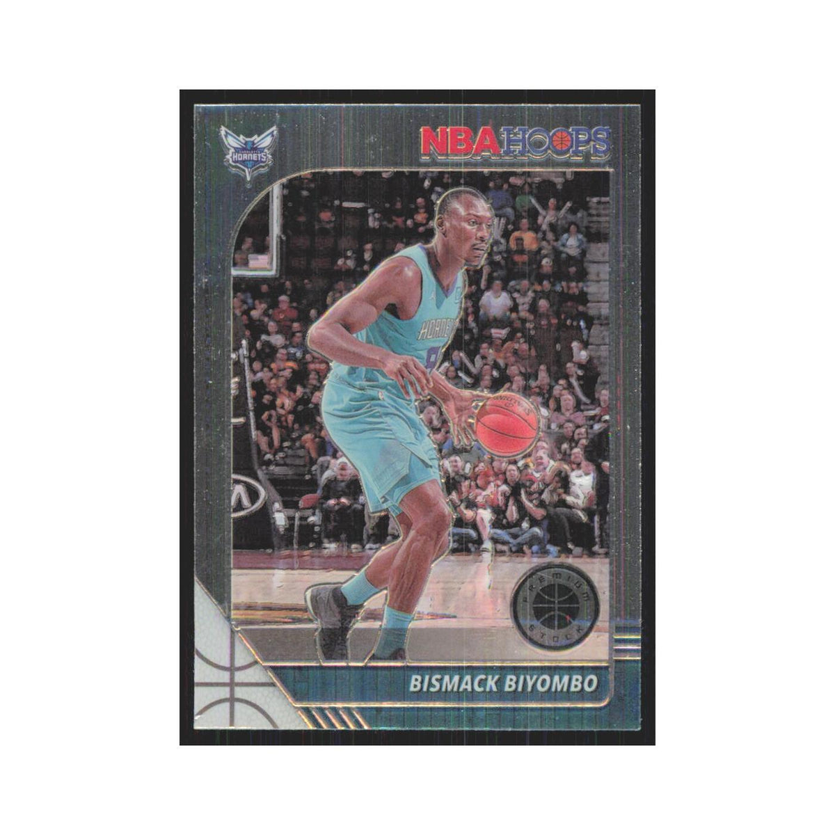 Bismack Biyombo 2019 NBA Hoops Premium #23 Charlotte Hornets Basketball Card NM