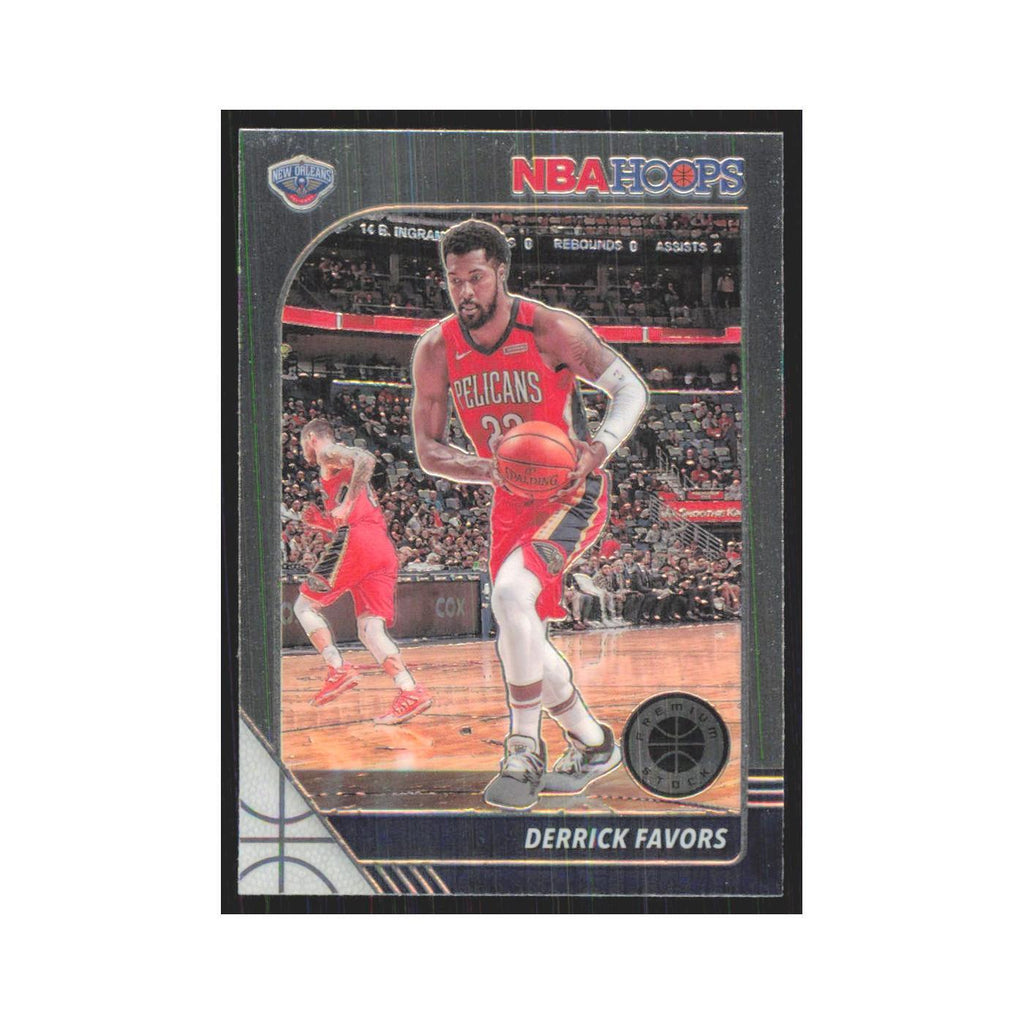 Derrick Favors 2019 NBA Hoops Premium #190 New Orleans Pelicans NM