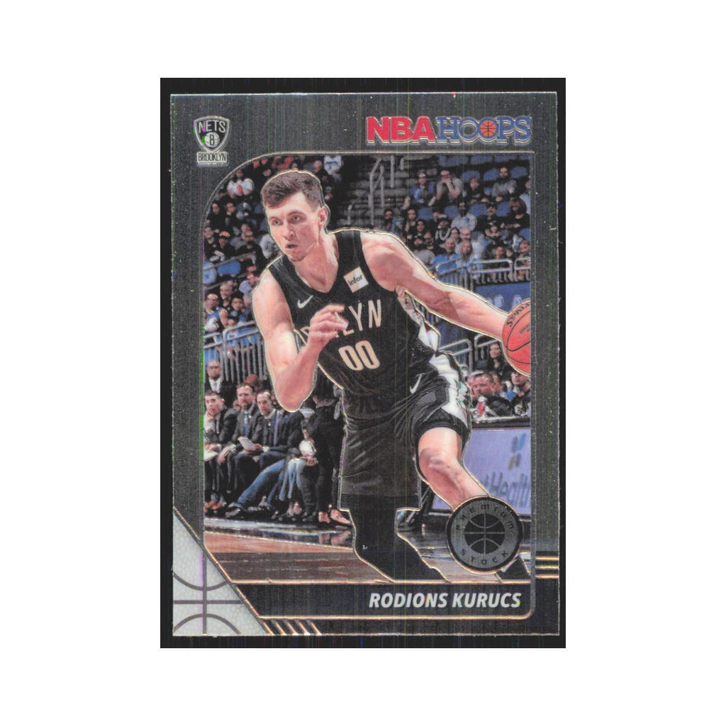 Rodions Kurucs 2019 NBA Hoops Premium #17 Brooklyn Nets Basketball Card NM
