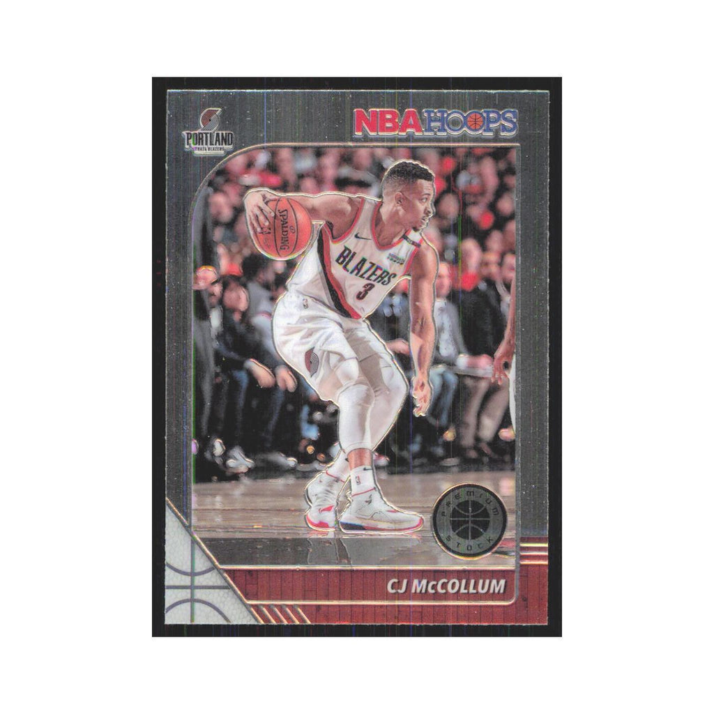 CJ McCollum 2019 NBA Hoops Premium #158 Portland Trail Blazers NM