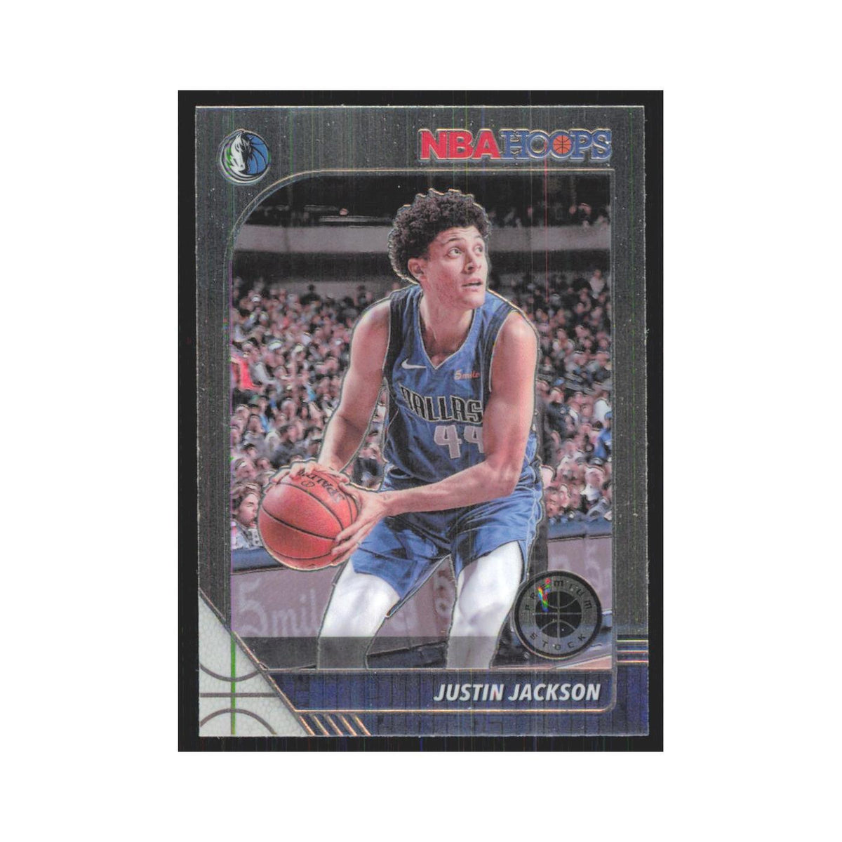 Justin Jackson 2019 NBA Hoops Premium #44 Dallas Mavericks Basketball Card NM