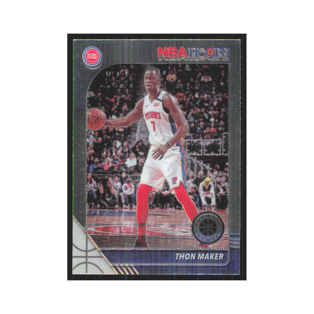 Thon Maker 2019 NBA Hoops Premium #58 Detroit Pistons Basketball Card NM