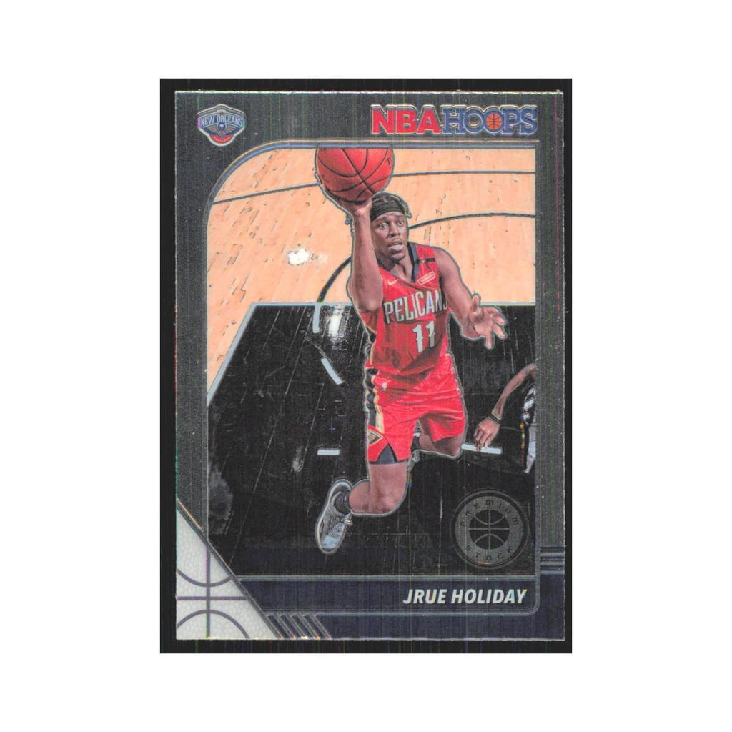 Jrue Holiday 2019 NBA Hoops Premium #118 New Orleans Pelicans Basketball Card NM