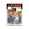 Jose Cruz 1986 O-Pee-Chee #96 Houston Astros Baseball Card NM